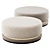 Vincent Ottoman 400mm Contemporary Design 3D model small image 3