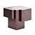 Luxury Modern Xenolith Side Table 3D model small image 1