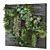 Vertical Wall Garden Set 1141 3D model small image 2