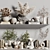 Elegant 3D Decor Set 3D model small image 2