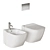 Essence-C Ceramic Bathroom Fixtures 3D model small image 3