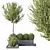 Model Tree Bush Garden Box 3D model small image 2