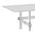 District Eight KNOT: Elegant Table 3D model small image 4