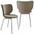 Elegance Exemplified: Moooi Hana Chair 3D model small image 4