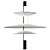 Modern Pendant Lamp Light VR Ready 3D model small image 1