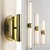 Modern Rotatable Brass Wall Lamp 3D model small image 1