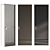 AGStyle Hidden Mount Doors with Glass 3D model small image 1