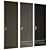 AGStyle Hidden Mount Doors with Glass 3D model small image 2