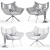 Modern Gustav Armchair Design 3D model small image 7