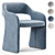 Echo Petite Lounge Chair Modern 3D model small image 4