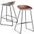 Modern Bar Stool Hay AAS38 3D model small image 1