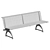 Metalco Libre Bench: Stylish Seating 3D model small image 3