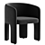 Modern Ditre Italia Cali Chair 3D model small image 3