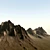 Snowy Mountain Peak 3D Model 3D model small image 4