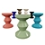 Versatile Zig Zag Stool Table 3D model small image 4