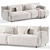  Contemporary Poliform Tribeca Modern Sofa 3D model small image 3