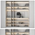 Modern Bookcase Furniture Set 3D model small image 3