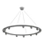 Elegant CAKE RING Chandelier 3D model small image 3