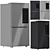 Samsung Smart Refrigerator Collection 3D model small image 6