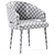 Modern CROP Chair: Functional Design 3D model small image 6