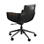 Modern Upholstered Side Chair Ensemble 3D model small image 3