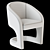 Modern Reynold Armchair 3D Model 3D model small image 4