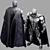 Batman Tactical Suit Action Figure 3D model small image 2