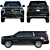 2024 Chevrolet Suburban High Country 3D model small image 2