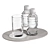 Modern Tableware Set NG4 3D model small image 3