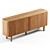 Modern 2-Door Sideboard Set 3D model small image 5