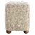 Textured Square Wool Ottoman Bed 3D model small image 2