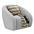  Luxe RH Sofia Armchair 3D model small image 1