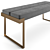 Elegant Avenue Bench for Luxe 3D model small image 6