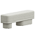 Stylish Brooks Bench Design 3D model small image 2