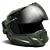 Modern Minimalist Helmet Model 3D model small image 1