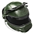 Modern Minimalist Helmet Model 3D model small image 3