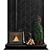 Stûv 16 Fireplace with Decor 3D model small image 1