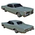 Classic Pontiac GTO '67 Model 3D model small image 2