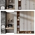 Custom Wardrobe Composition with Decor 3D model small image 1