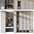 Custom Wardrobe Composition with Decor 3D model small image 3