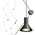 Modern Neuro Pendant Light 3D model small image 1