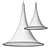 Cabana Pendant Light Collection 3D model small image 5