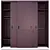 Brooks Wardrobe Closet 3D model small image 2