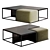 Sophisticated Area Coffee Table 3D model small image 2