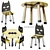 Batman Kids Table and Chair 3D model small image 1