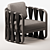 Modular Lounge Chair Set 3D model small image 6