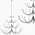 Luxurious ARCA 4-Tier Chandelier 3D model small image 2