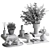 Elegant Decor Set H86 3D model small image 7