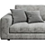 Luxury Superhiro Sofa: Vray Rendered 3D model small image 3