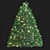 Snowy Pine Christmas Tree 2016 3D model small image 1